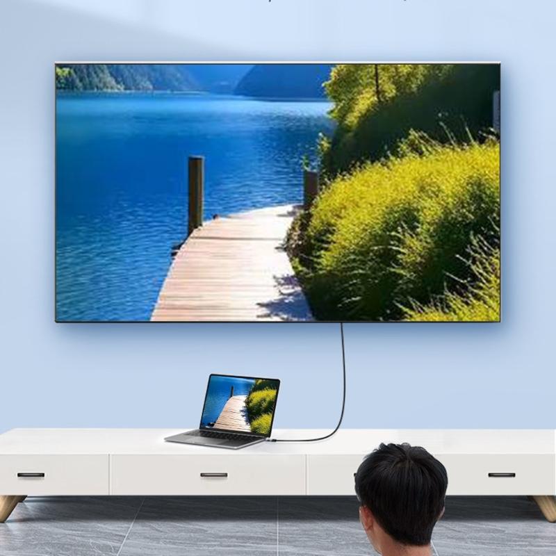 Кабель-адаптер USB 3.1 Type C на Mini, 4K 60 Гц/4K 30 Гц, поддержка HDR10, подходит для ноутбука, телевизора, проектора, 180 см