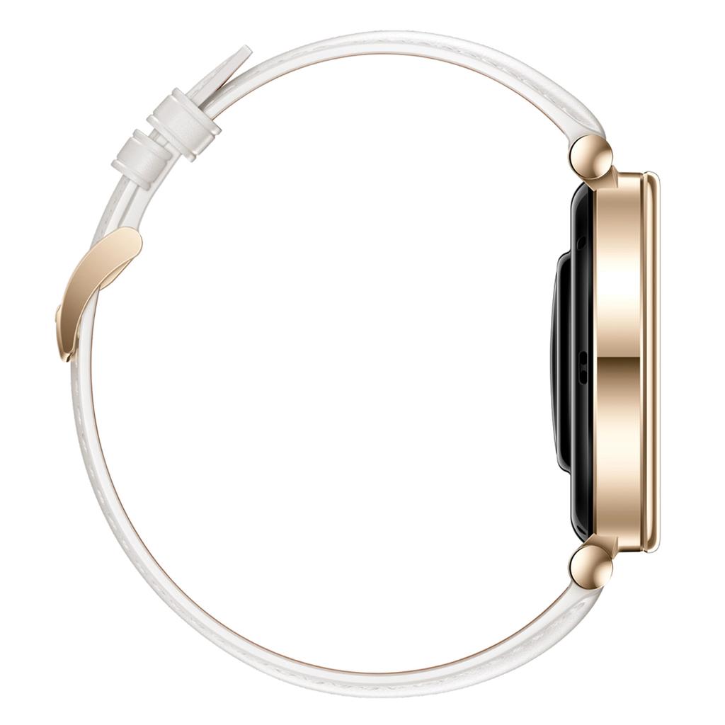 Для Huawei Watch GT 4 41 мм / Garmin Venu 3S 18 мм ремешок для часов из натуральной коровьей кожи