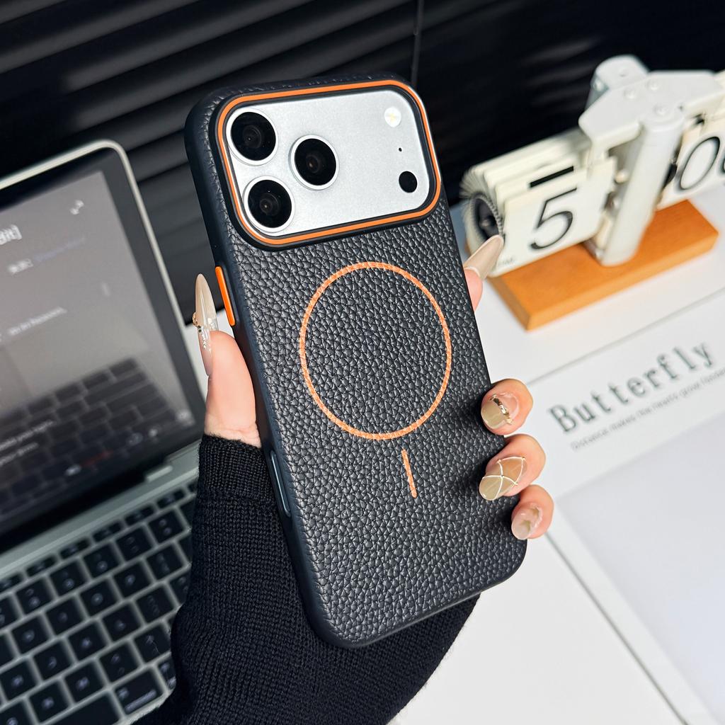 Матовый Чехол Для Телефона С Рисунком Личи, Магнитный, Для iPhone 17 Air 16 16E 15 14 13 12 11 Pro Max Plus, Для Magsafe, Мягкий Чехол Из ТПУ