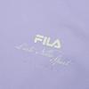 Fila Фитнес Мода Повседневный Спорт Ледяной Шелк Быстросохнущая Футболка с Коротким Рукавом и Круглым Вырезом Женские Топы Шалфейно-Фиолетовый A11W421115FVT