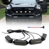 Для Toyota Tacoma TRD Sport 2024 2025 Автомобильные Светодиодные Фонари Решетки Радиатора Передняя Решетка Светодиодная Предупреждающая Лампа Дневная Ходовая Огни Белый Янтарный Синий Красный