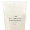 MUJI Мягкая очищающая пенка для лица с эффектом скраба, большая емкость, 1 шт. (х 1)