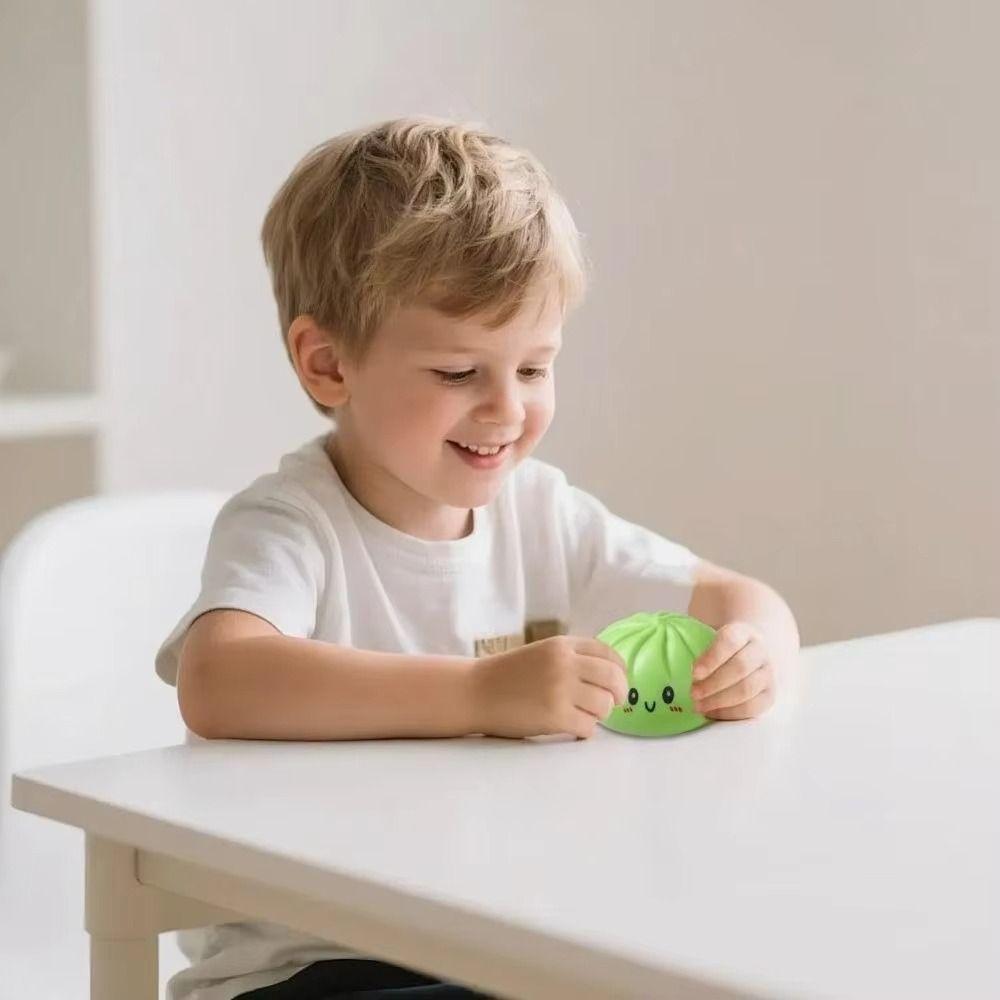 Slow Rising Dumplings Squishy Toy Soft Fidget Squishy Bun Dumpling Sensory Toy Adults&Kids