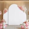 3 шт./компл. Чехол для свадебной арки Двусторонний эластичный спандекс Приталенный чехол для подставки-фона для арки Ткань для чехла для арки с круглым верхом Детский