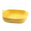 Square Non Stick Oven Accessories Fruit Salad Bowl Microwave Oven Baking Plate Air Fryer Bowl