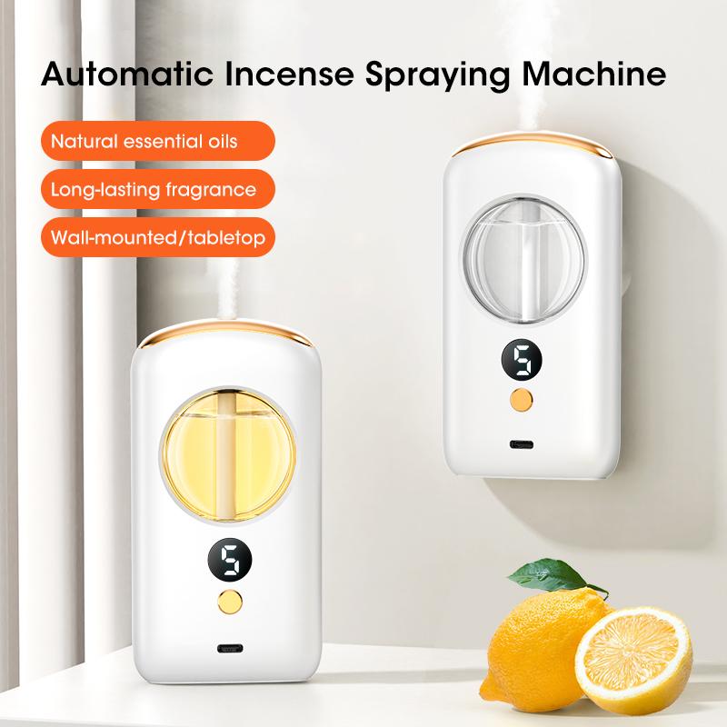 Aromatherapy Machine Desktop Air Purifying Diffuser Air Freshening Deodorizing Perfume Diffuser Air Purifier Hilton Lavender Oil