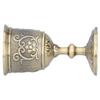 Bronze Wine Cup Vintage Goblet EmNaBossed Europn Royal Chalice Whiskey Drink Party Supplies