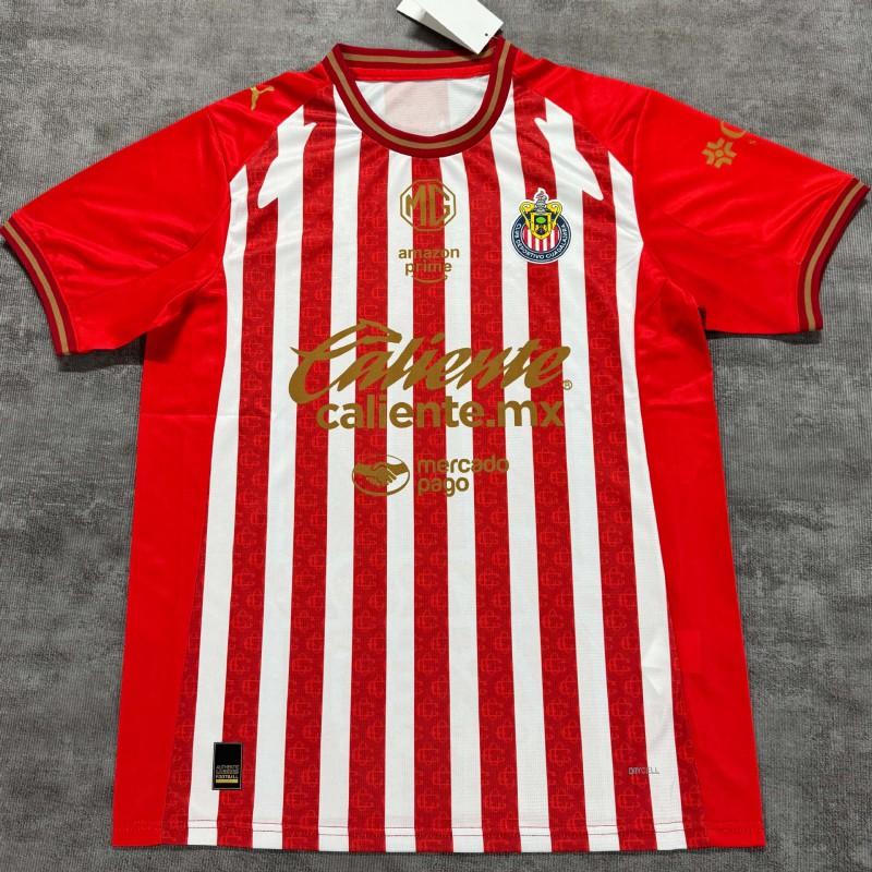 Mens Soccer Fan Jersey Cotton Short Sleeve Football Shirt Premier League La Liga Copa Libertadores