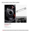 Betterhumz Для Mazda 6 2003-2015 Из Алькантары Рамка Часов Центральной Консоли Автомобиля Наклейки Отделки Аксессуары для Тюнинга Салона Автомобиля