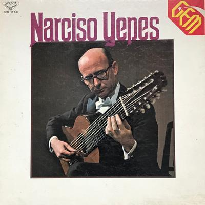 Виниловая пластинка NARCISO YEPES Narciso Yepes GEM1178 LONDON 1973 Япония Obi Классика Б/у