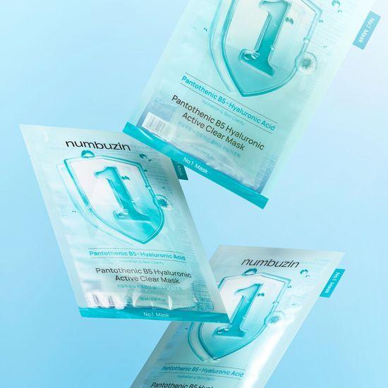 Numbersin Mask Pack Limited Edition of 20 Sheets (No. 1 Soothing Gauze Pack, No. 3 Knot Serum Pack)