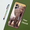 Elephant Baby Nature For Xiaomi Redmi Note 12S 11S 10S 9S Note 12 8 9 10 11 Pro Phone Case For Redmi 12 9 C 10C