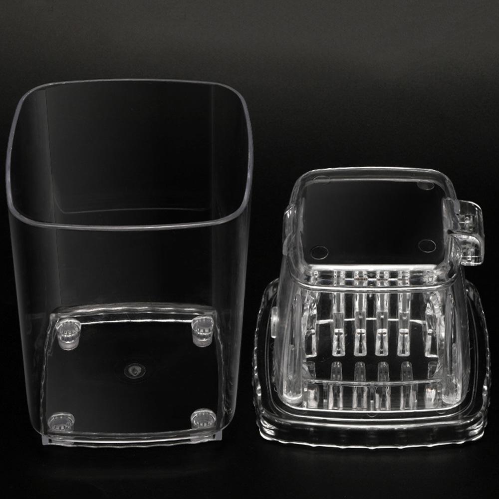 Для дома, кухни, бара, льдогенератор для ручной бритья, блендер для льда, инструмент, портативная ручная дробилка для льда, многофункциональная прозрачная