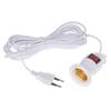 Eu Plug 4M Power Cord Cables E27 Lamp Base Holder With Switch For Pendant Led Bulbs Fixture Hanglamp Suspension Socket