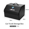 BAGE7 2026 Car Sticker Car Trunk Storage Box Large Capacity Tools Organizer Case Accessories For BMW Motorsport X1 X3 X5 E39 E46 E90 F
