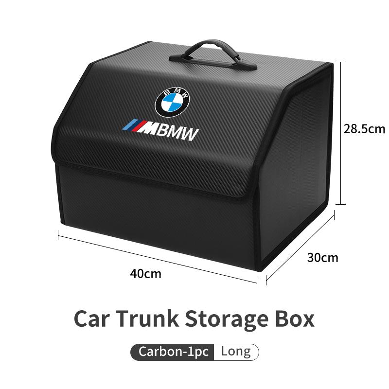 BAGE7 2026 Car Sticker Car Trunk Storage Box Large Capacity Tools Organizer Case Accessories For BMW Motorsport X1 X3 X5 E39 E46 E90 F
