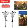 Waterproof Solar Wind-Driven Firefly Garden Light - Outdoor Decorative Lawn Plug-In