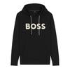 Hugo Mens Raised Logo Hoodie