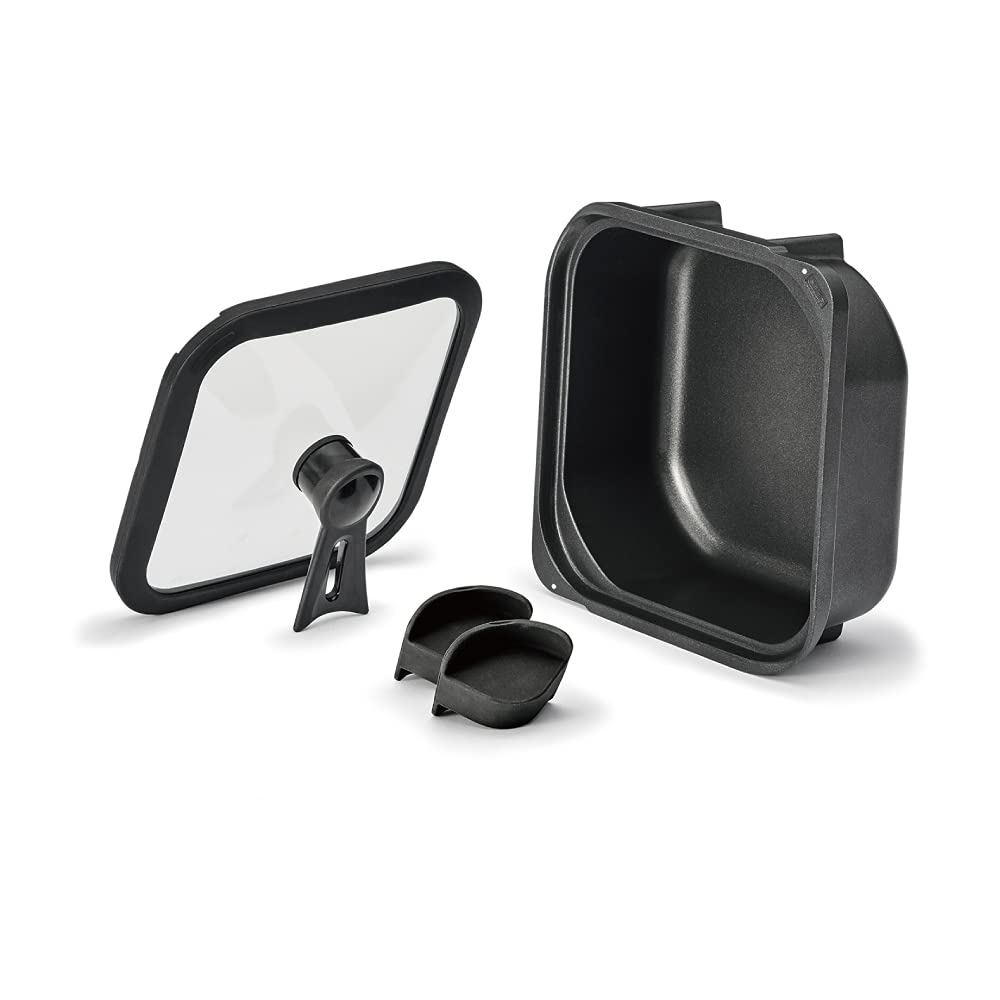 Square Pot Sutto 18 X 8 Doshisha Cm, Two-handled Pot, Black,