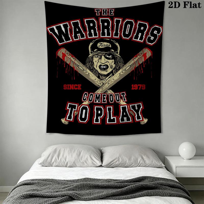 Warriors Pattern Home Decor Tapestry, Wall Hanging, Decorative RV Wall Cloth.MGT0918009