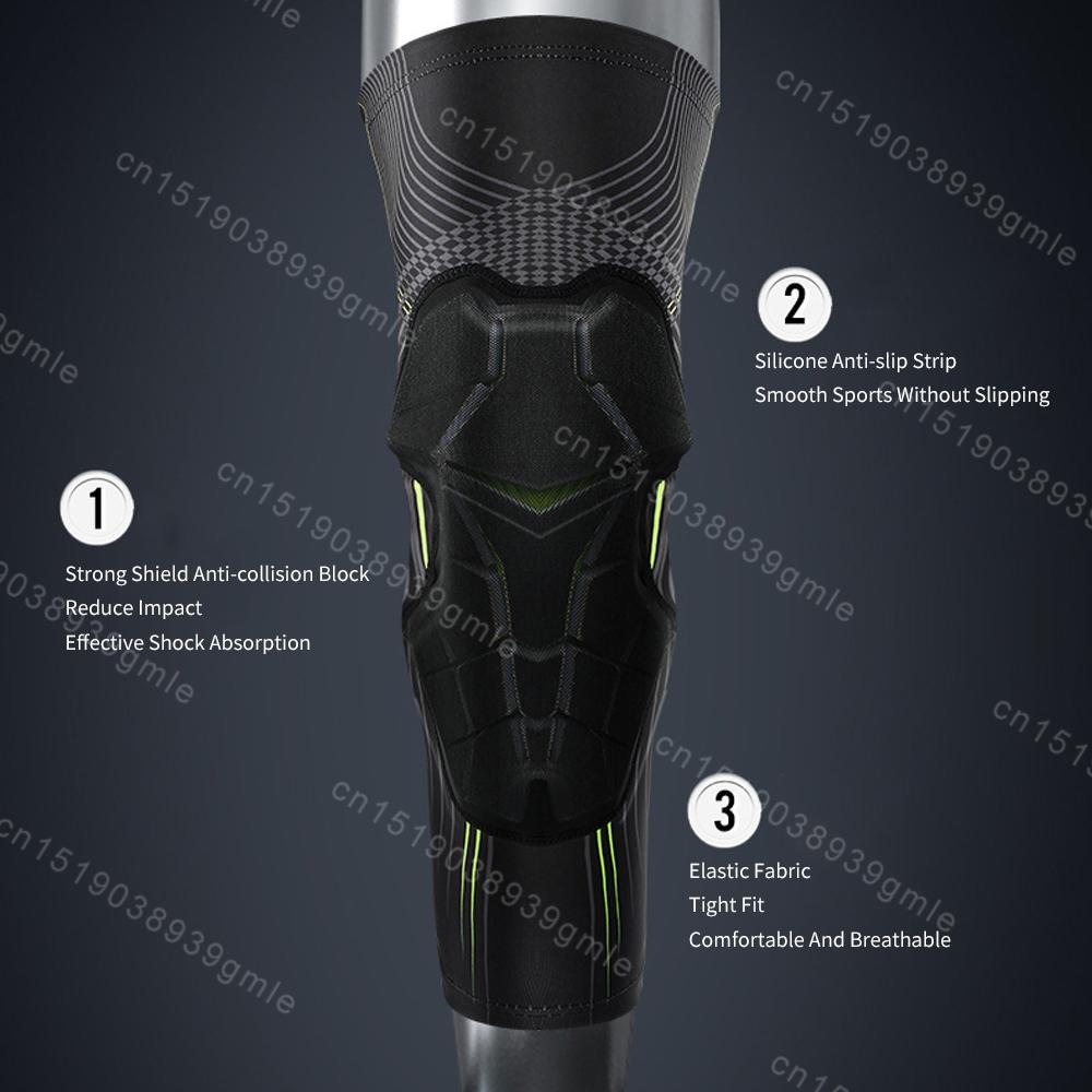 Спортивные наколенники Удобные Дышащие Наколенники для ног для велоспорта на открытом воздухе, бега, баскетбола, спортивной защиты, предотвращающие травмы