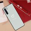 Пастельный чехол с инициалами на заказ Для OPPO A96 A76 A16 A17 A57 A77 A57s A15 A5 A9 A31 A53 A52 A72 A93 A54 A74 A94