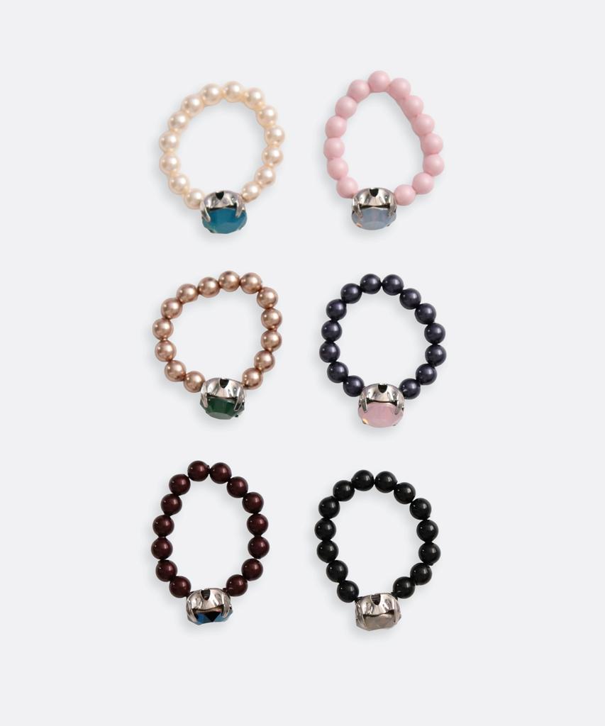 Кольцо Bonbeau Bold с кристаллами и жемчугом Кольцо Swarovski с кристаллами и жемчугом 4 мм