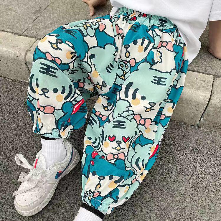 Детские летние дышащие антимоскитные шаровары - Little Tiger Design