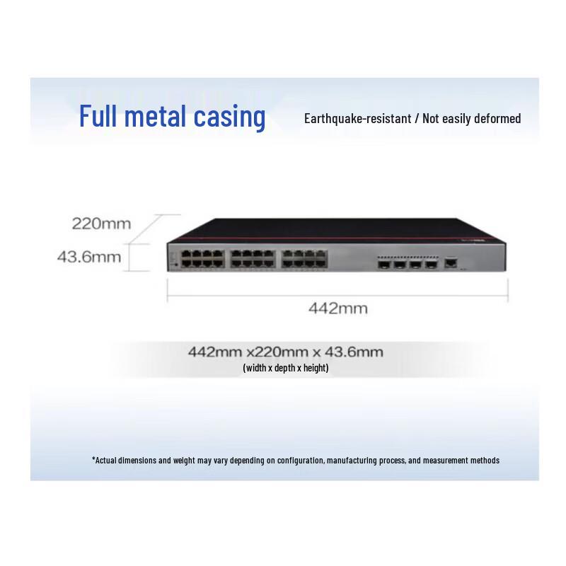 Huawei S5735S-L24P4X-A1 Enterprise Gigabit POE Network Switch