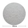 Embossed PVC Leather Placemat Waterproof Oil-proof Heat-resistant Dining Table Mat Elegant Insulation Pad Home Kitchen