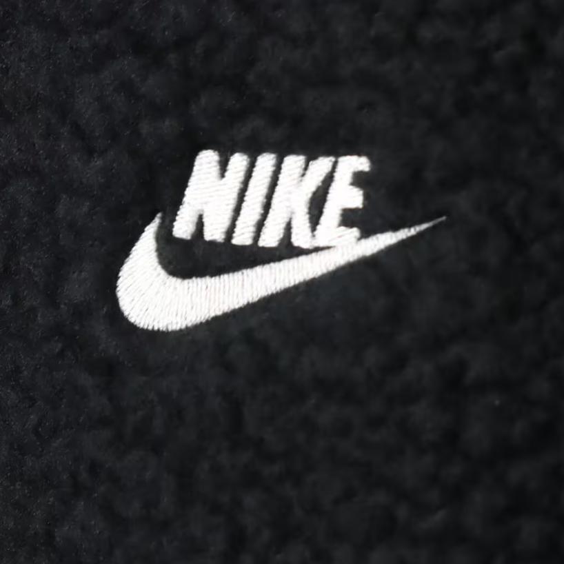 Nike Клуб FW25 SHERPA COACHES Therma FIT Вельветовое ощущение Пальто Унисекс HV1430-010