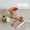 Корейский набор пляжных игрушек из пшеничной соломы для детей: Лопатки для песка и бульдозер, Игры с водой, Прочные и ударопрочные