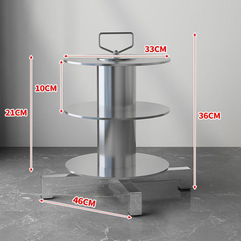 Регулируемая по скорости стойка-диспенсер для кабеля с несколькими катушками - Подставка из нержавеющей стали против спутывания для электриков