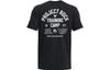 Men's T-Shirt Under Armour Men Project Rock Training Heavyweight T-Shirt Black