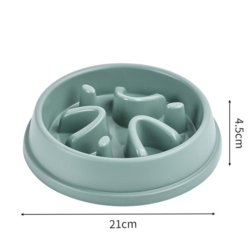 Anti Choke Slow Feeder Dog Bowl Non Slip Bottom Anti Overturn Pet Feeding Utensils Popular Slow Eating Bowl for Pet Dogs
