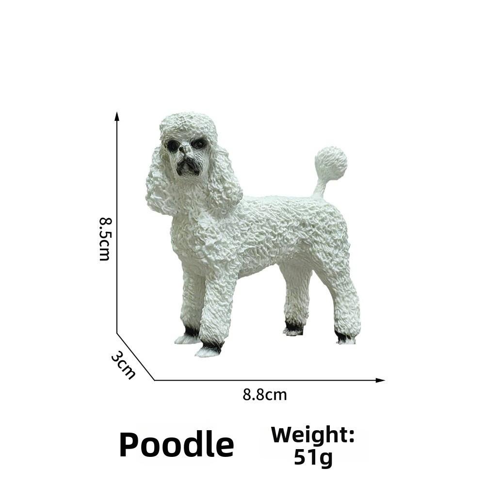 Mini Cat Model Figures Pastoral Cat Animal Model New Simulation Dog Ornament Gifts