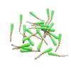 20pcs Copper Head Fishing Floats Seat Silicone Sub-Line Clamp Connector Ocean Boat