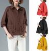 Women's Light Cardigan Large Size Casual Cardigan Office Jacket Comfortable Shirt