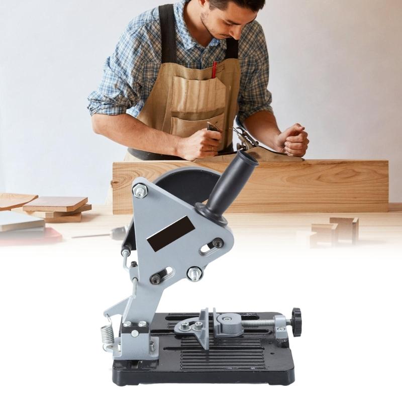 Сверхпрочная подставка для угловой шлифмашины с фиксированным углом, полировальная машина, кронштейн для шлифмашины, многофункциональный держатель для отрезной машины, опорный кронштейн