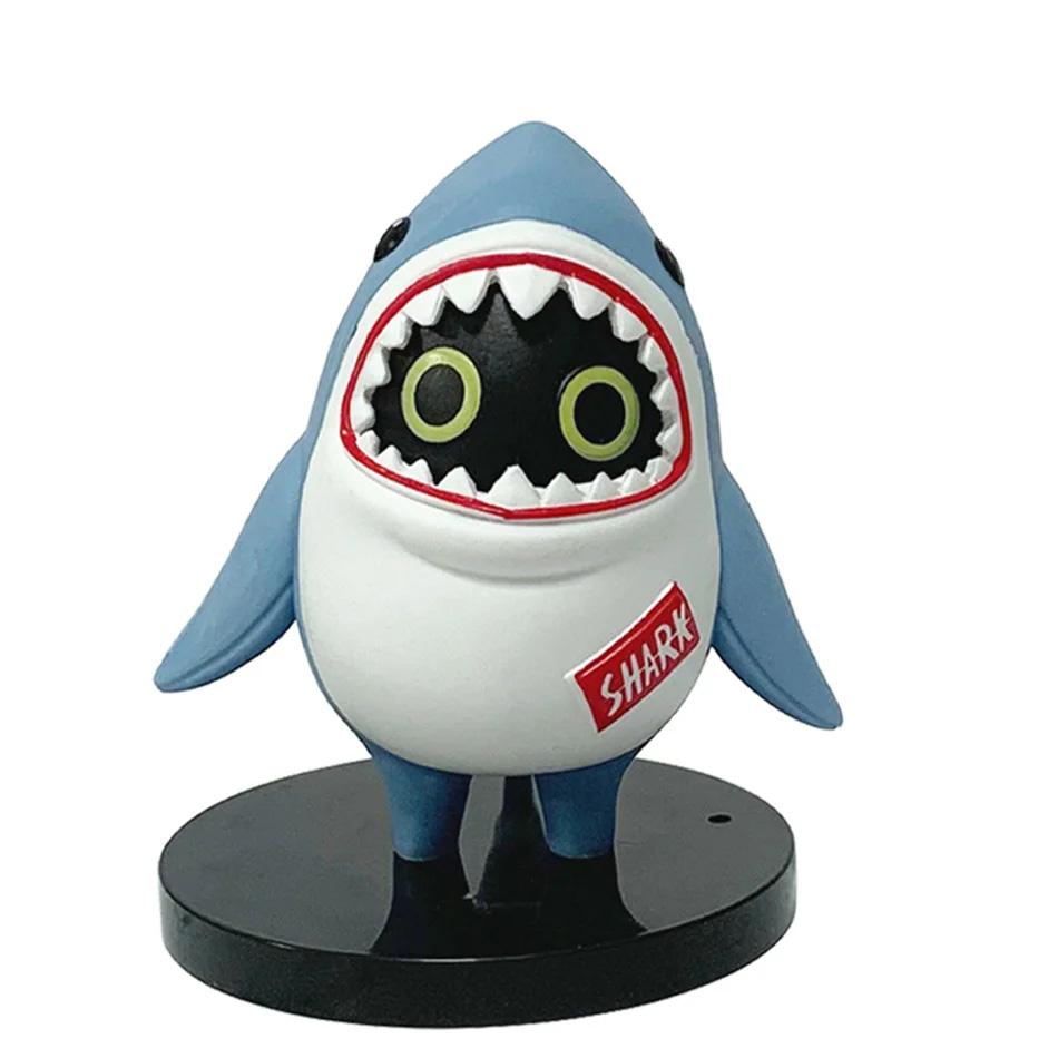 Игра Zenless Zone Zero Фигурка Bangboo EOUS Sharkboo Amillion Милые Мультяшные Аксессуары ПВХ Мягкая Резина 3D Фигурка Украшение Подарки