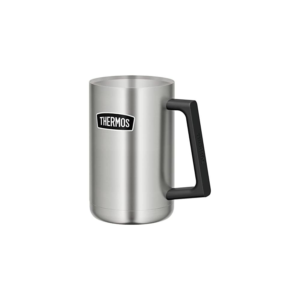 Thermos Outdoor Series Vacuum Insulated Beer Mug 600ml Stainless Steel ROD-008 S
