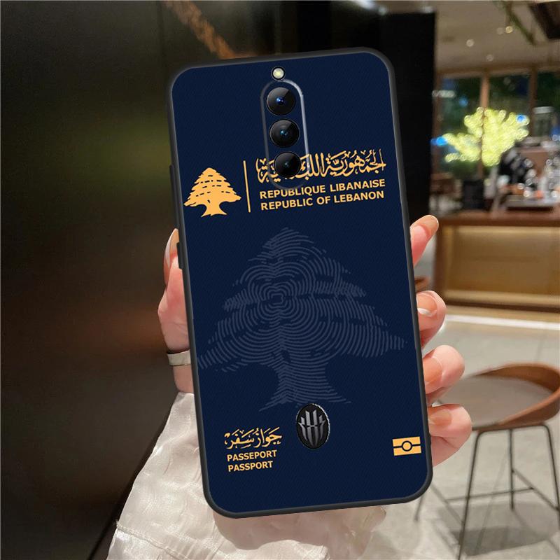 Lebanon Flag Map Case For Red Magic 9 8S 8 Pro Plus Cover For ZTE Nubia Red Magic 6S 7S 6 7 Pro 6R 5S 5G