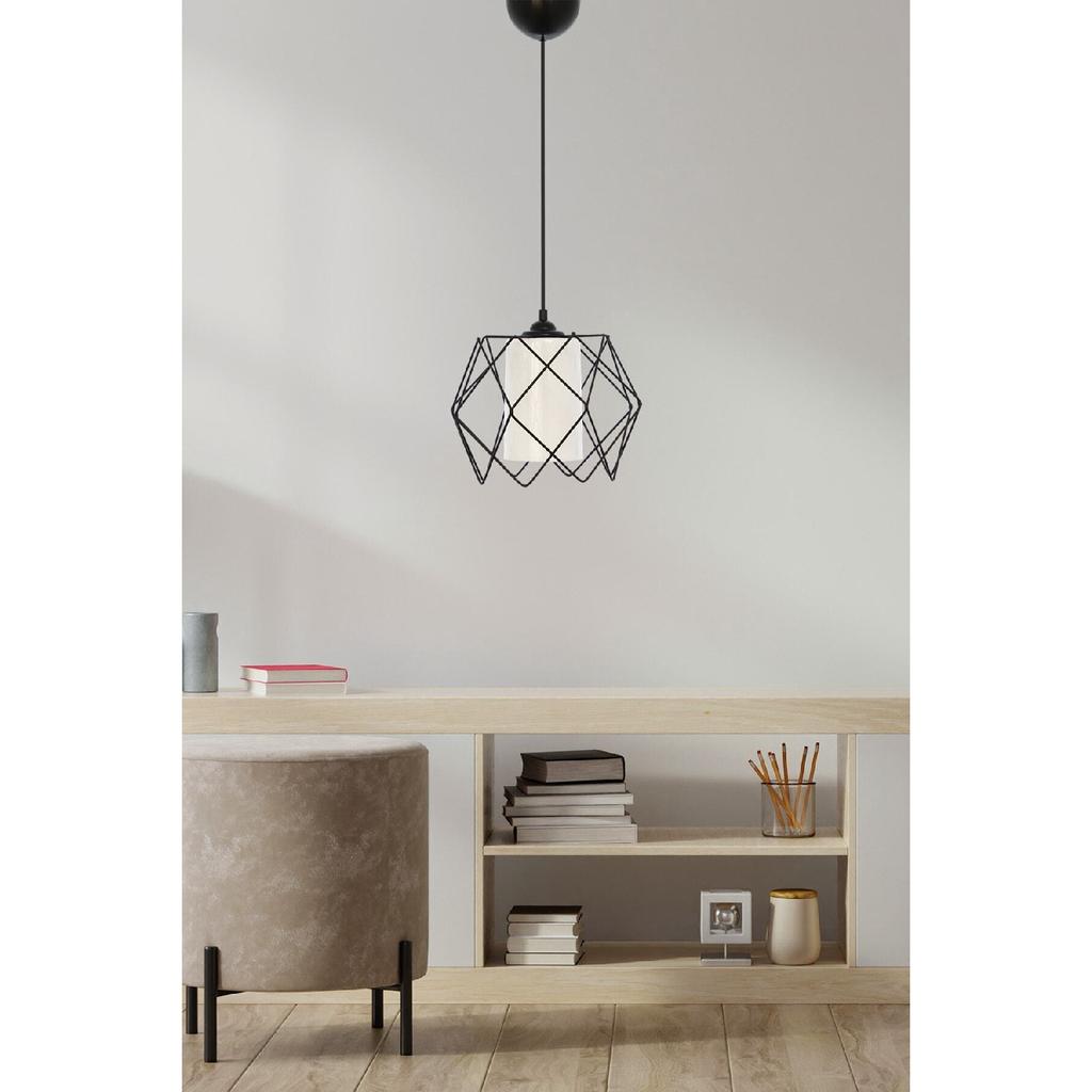 Koza White Glass One Подвесной светильник для кухни, прихожей, прихожей Люстра