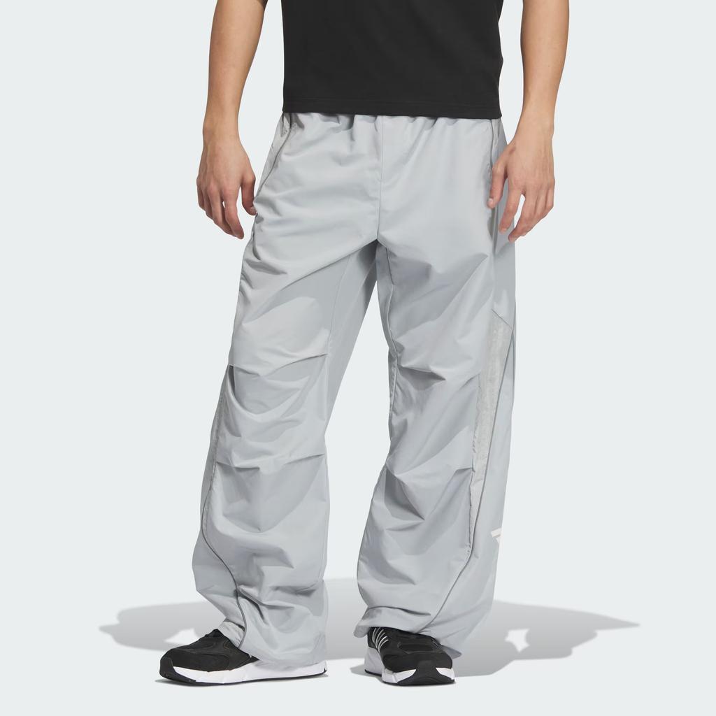 adidas Спортивный костюм Fustl Parachute, мужские брюки, серо-каменные JI8738