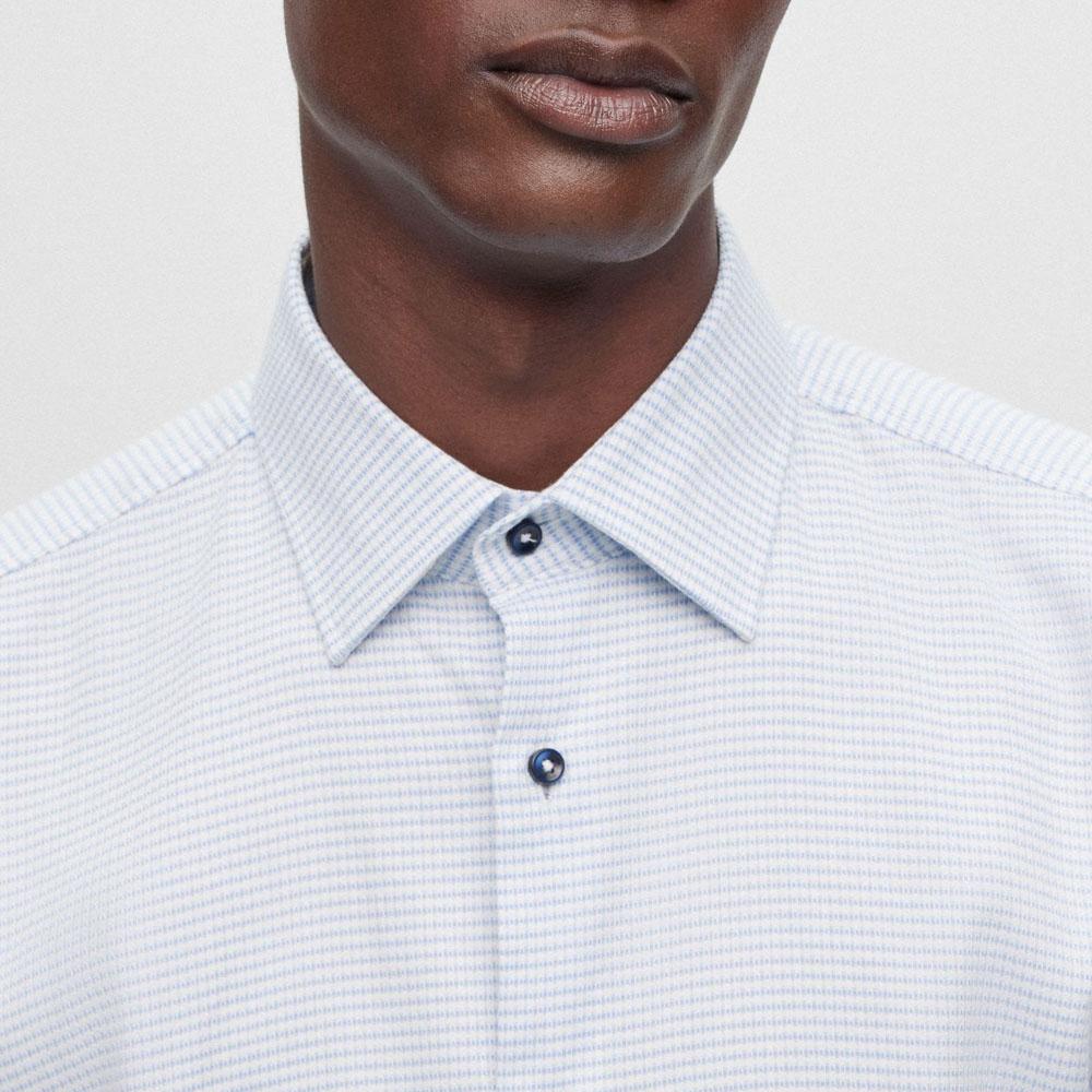 Hugo Boss Рубашка мужская SS23 Синяя 50490032-450