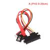 Mini 4P+ Sata Power Supply Cable 15P+7P To Ph2.0 Hhd Optical Drive Data Cable