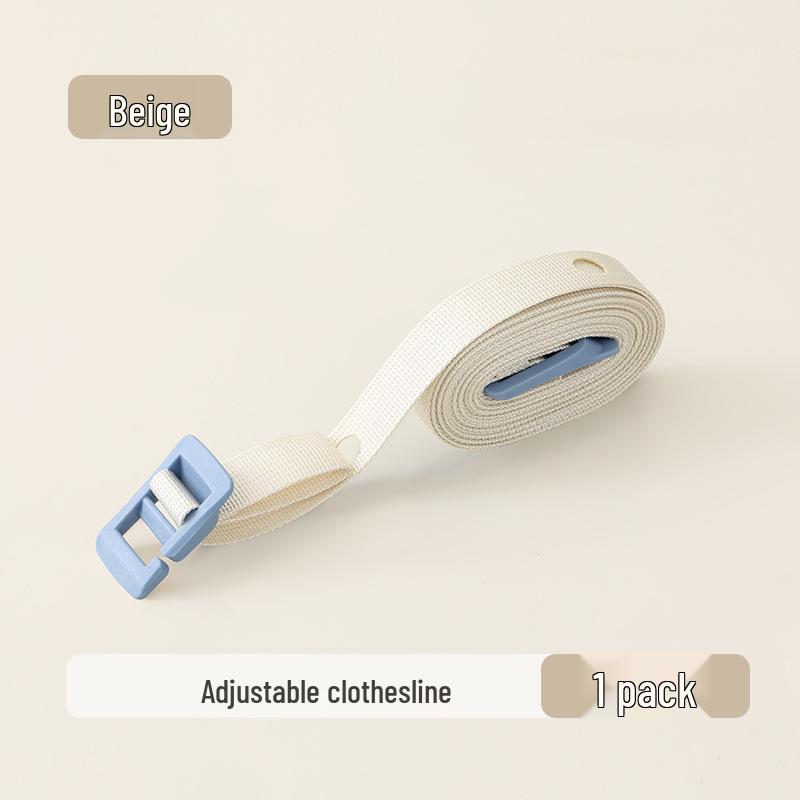 Portable Adjustable Clothesline for Travel and Outdoor Use