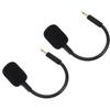 2 шт. Замена микрофона для игровой гарнитуры Kraken V3 Wired USB, шумоподавляющий штанговый микрофон с разъемом 3,5 мм