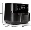 Фритюрница NutriBullet Twin Drawer Air Fryer (NBA081B)