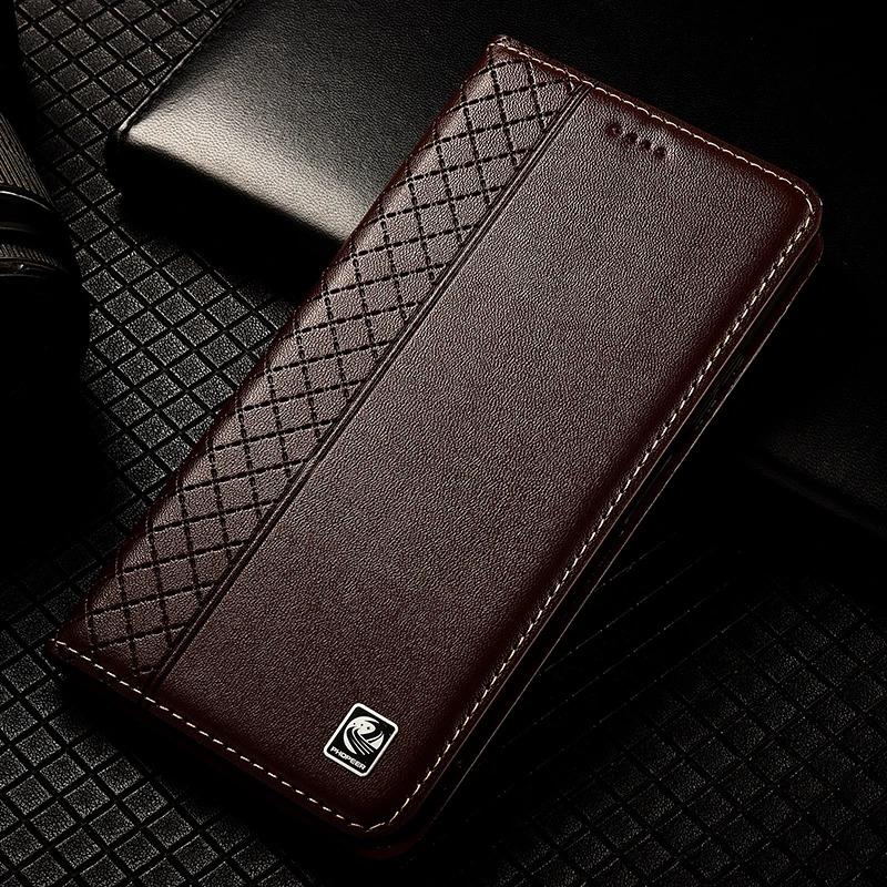 Nappa Genuine Leather Case for Tecno POVA 2 3 4 5 6 Pro Neo 2 3 Pro Phantom X2 Pro Magnetic Flip Cover Wallet Phone Cases